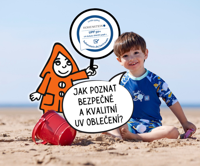 <strong>Bezpečné a kvalitní</strong> UV oblečení!