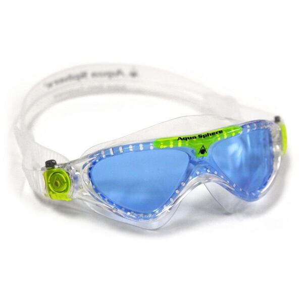Dětské plavecké brýle Aqua Sphere Vista Junior modrý zorník transparentní/lime
