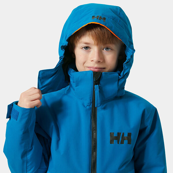 Modrá lyžařská bunda pro děti Helly Hansen JR Traverse Jacket