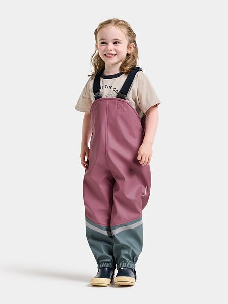 Dětský set do deště Didriksons Waterman light heather pink 2