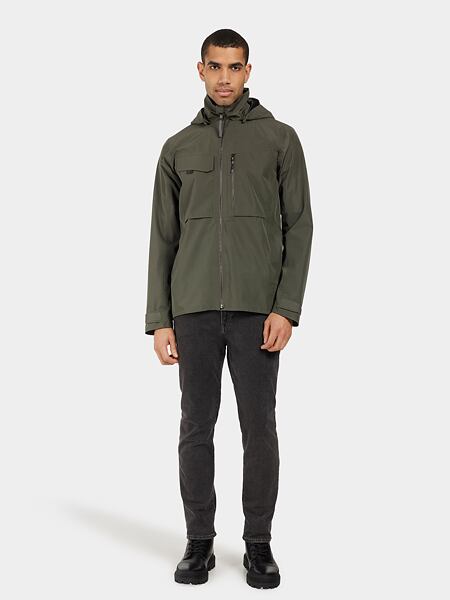 Pánská nepromokavá bunda Didriksons Aston deep green 4