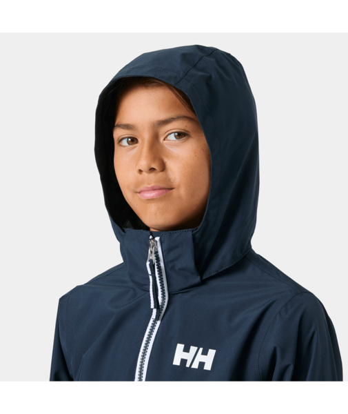 Dětská nepromokavá bunda Helly Hansen Jr Koster rain jacket - navy 3
