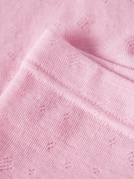 Dětské funkční kalhoty s merinem Name It Wang - coral blush 2