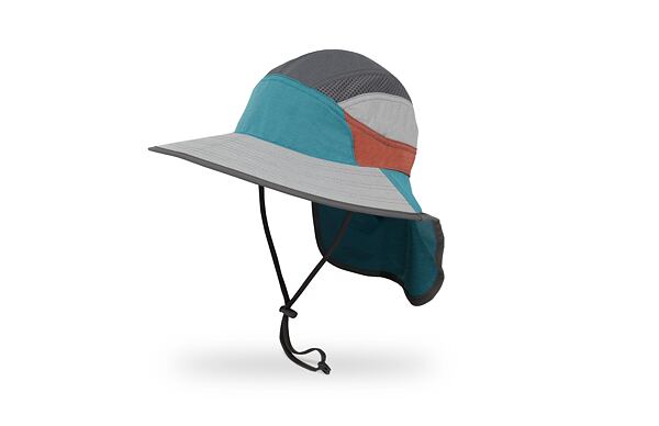Sbalitelný UV klobouk Ultra Adventure Hat šedý, modrý, oranžový pro děti