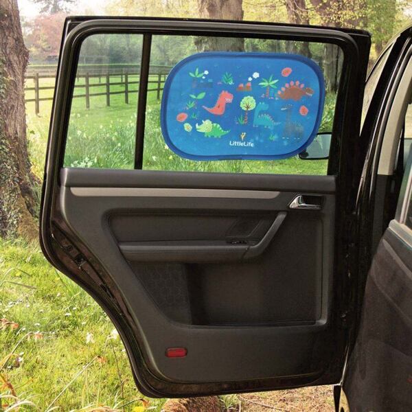 Sluneční clona do auta LittleLife Car Sun Shades Dinosaur 2