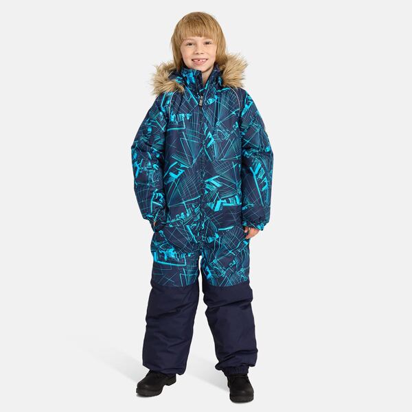 Dětská zimní kombinéza Huppa Wille 2 navy pattern / navy 2