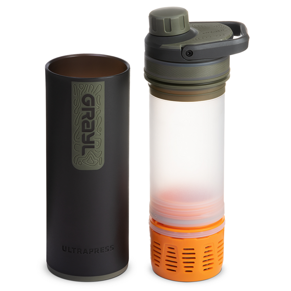 Filtrační lahev Grayl Ultrapress purifier 0,5 l camp black