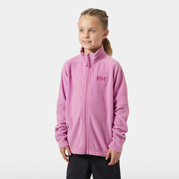 Hřejivá dětská růžová mikina Helly Hansen Daybreaker 2.0 – fleece