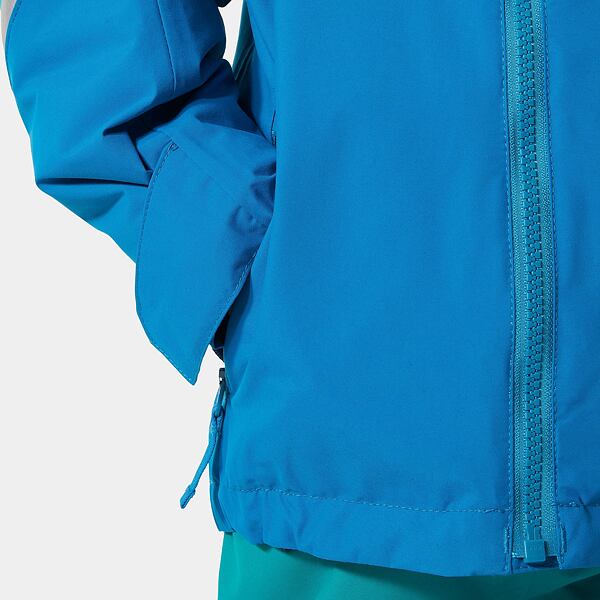Dětská bunda Helly Hansen K Legend – modrá, plně zateplená, bezpečná