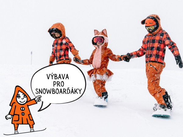 Výbava pro snowboarďáky