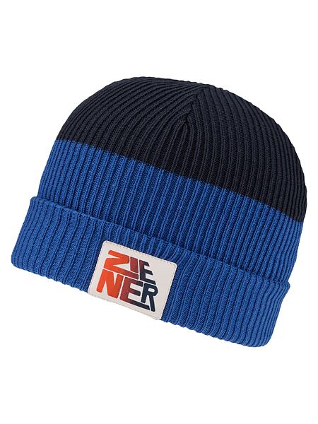 Dětská zimní čepice Ziener Ikadello Jr - cobalt blue