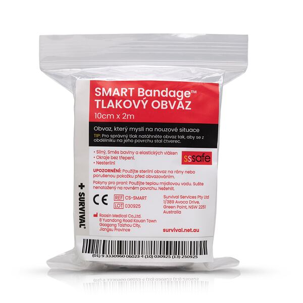 Chytrý obvaz SURVIVAL Smart Bandage 2 m x 11 cm
