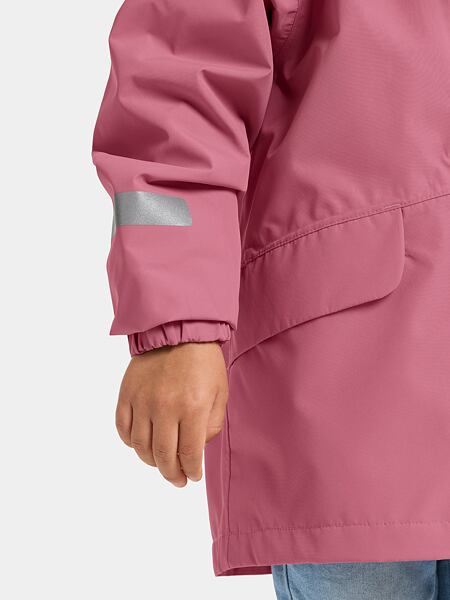 Dětská nepromokavá bunda Didriksons Norma heather pink - ROSTOUCÍ 7