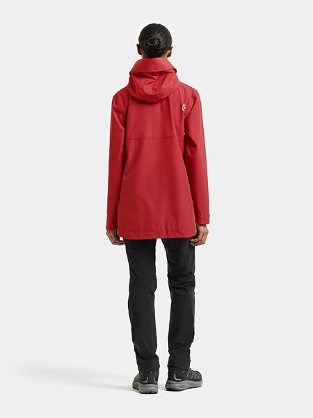 Dámská nepromokavá bunda Didriksons Tilde spring red 2