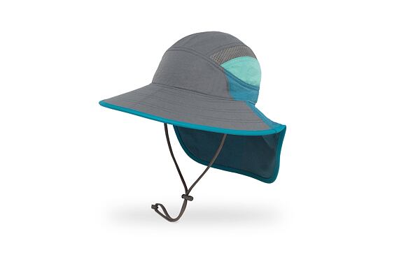 Sbalitelný UV klobouk Ultra Adventure Hat modrošedý pro děti