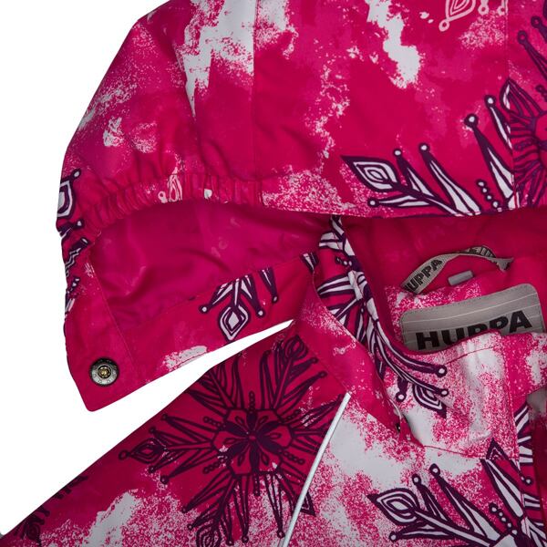 Dětská zimní kombinéza Huppa Wille 1 fuchsia pattern / fuchsia 4
