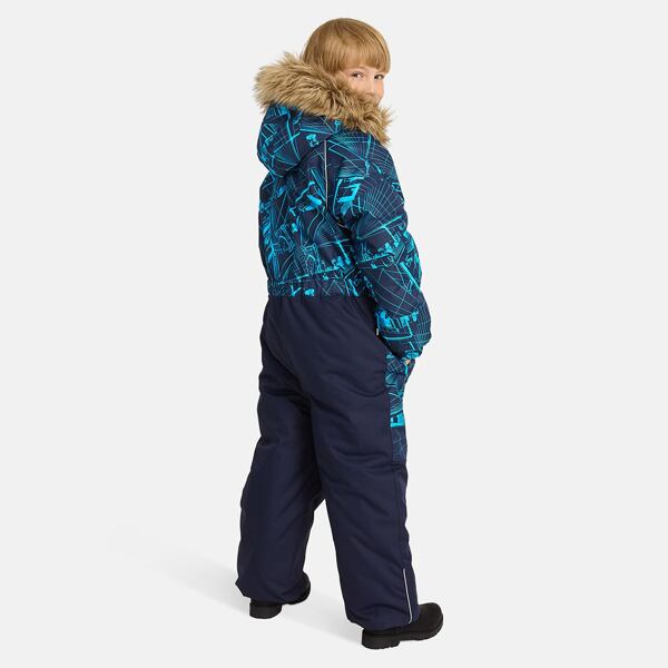 Dětská zimní kombinéza Huppa Wille 2 navy pattern / navy 3
