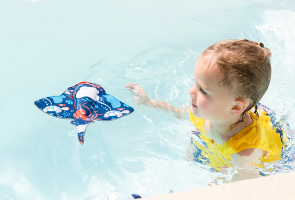 Neoprenové hračky do vody na potápění Splash About  - Rejnok a velryba 3