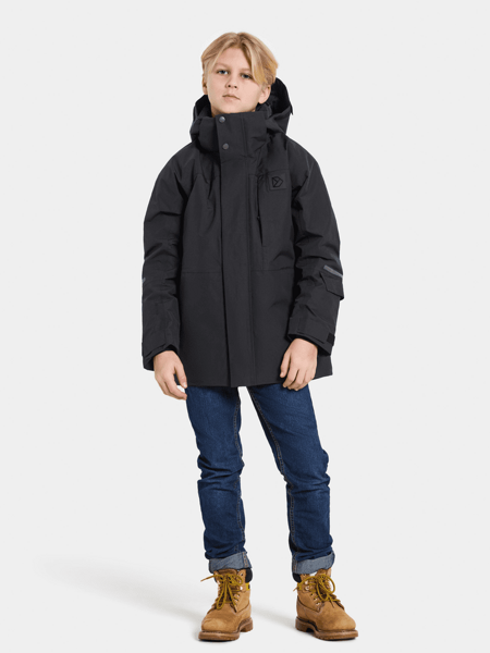 Dětská lyžařská bunda Didriksons Gabbro black 3