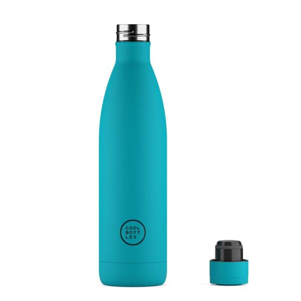 modro-zelená termoska Cool Bottles 0,75 l