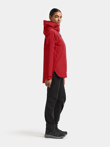 Dámská nepromokavá bunda Didriksons Tilde spring red 3