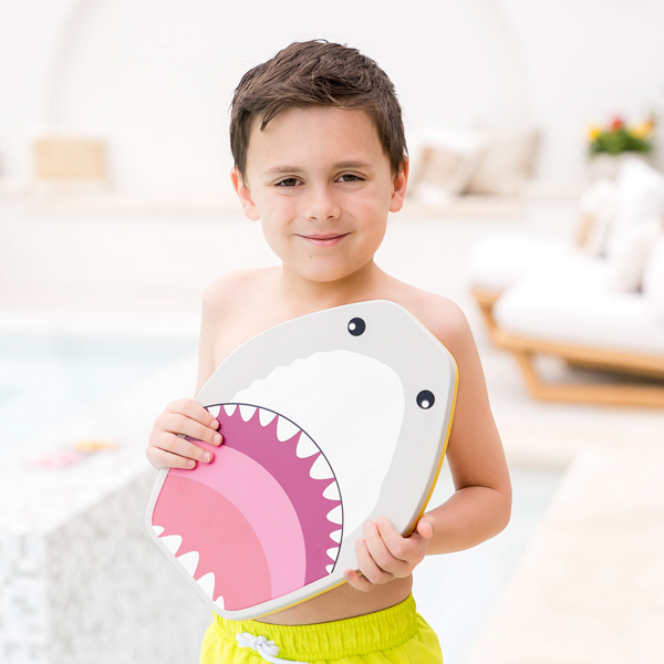 Dětská plavecká deska Splash About Kickboard Shark Grey