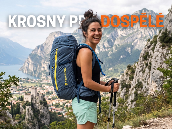 Půjčovna krosen a batohů pro dospělé
