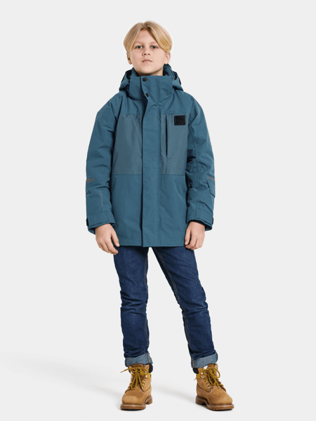 Dětská lyžařská bunda Didriksons Gabbro star blue 3