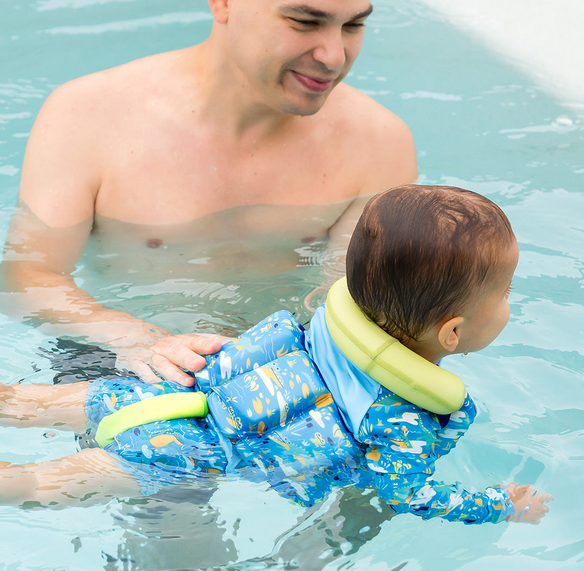 Dětská plovací vesta Splash About Early Years Swim Vest Croc Creek 4