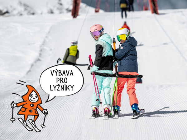 Výbava pro lyžaře a lyžařky