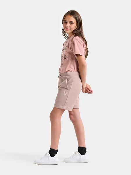 Dětské bavlněné kraťasy Didriksons Fejan  vintage pink 2