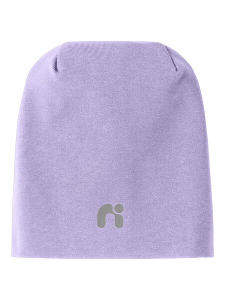 Dětská čepice Name It Moppy beanie s reflexním logem - sunlit allium