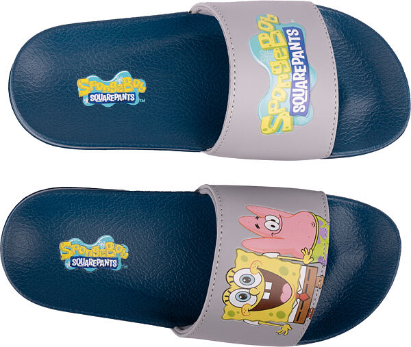 Dětské pantofle Coqui Stepy niagara blue / khaki grey SB