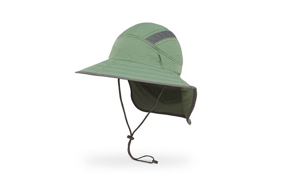 Sbalitelný UV klobouk Ultra Adventure Hat zelený pro starší děti i dospělé