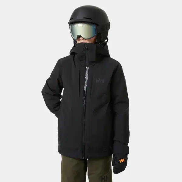 Dětská lyžařská bunda Helly Hansen JR Alpha černá