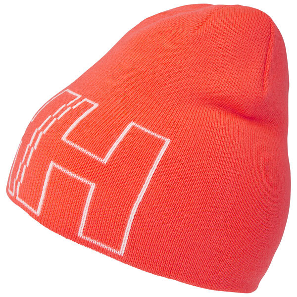 Dětská zimní čepice Helly Hansen – korálová s logem HH