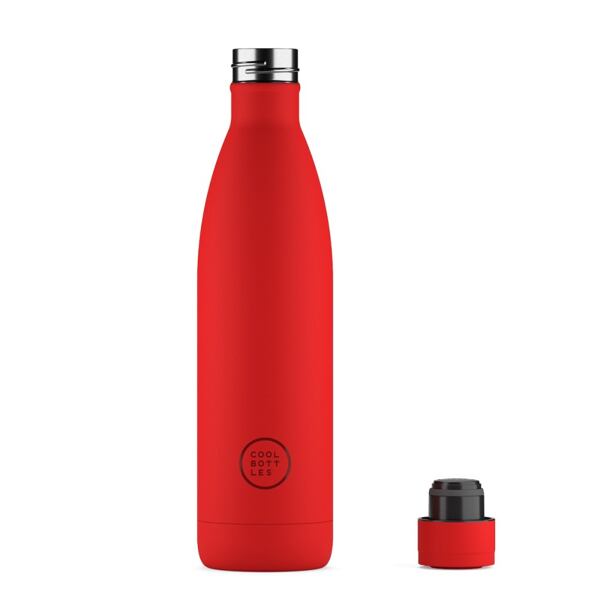 červená termoska Cool Bottles 0,75 l