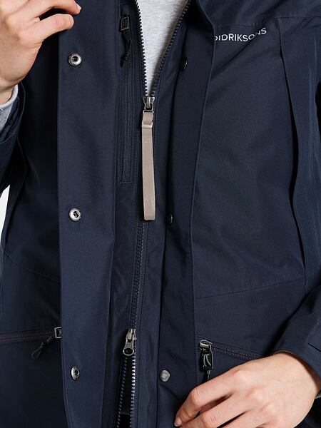 Dámská nepromokavá bunda Didriksons Ilma parka dark night blue 7