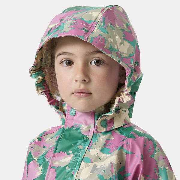 Dětský set do deště Helly Hansen K Bergen 2.0 PU rainset - pebble aop 3