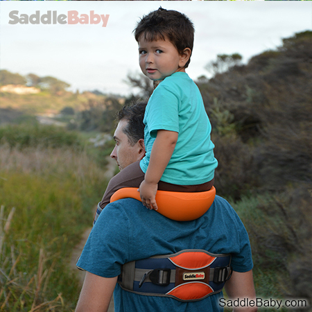 SaddleBaby nosič na ramena - Půjčovna, Testcentrum 5