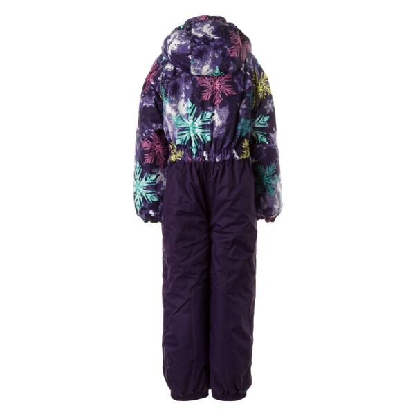 Dětská zimní kombinéza Huppa Wille 1 dark lilac pattern / dark lilac 2