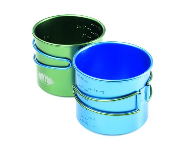Ultralehký cestovní hrnek GSI Outdoors Bugaboo Bottle Cup 591 ml - blue 2