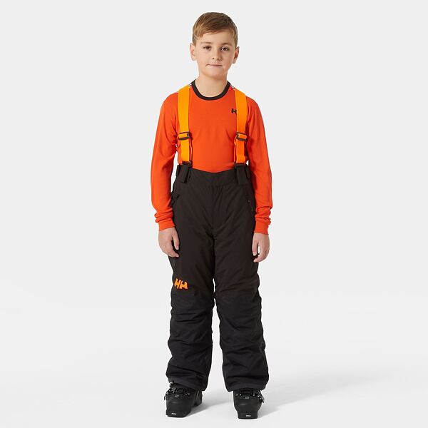 Rostoucí dětské lyžařské kalhoty Helly Hansen JR No Limits – černé