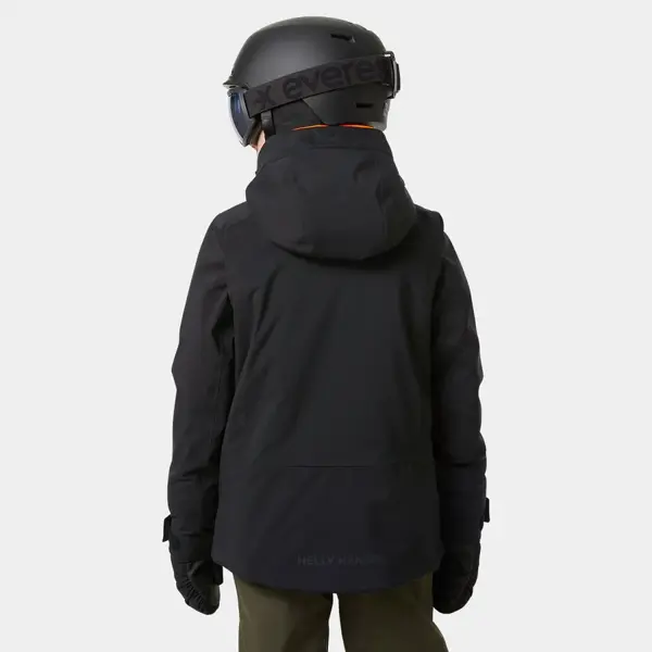 Lyžařská bunda pro děti Helly Hansen JR Alpha – černá a odolná