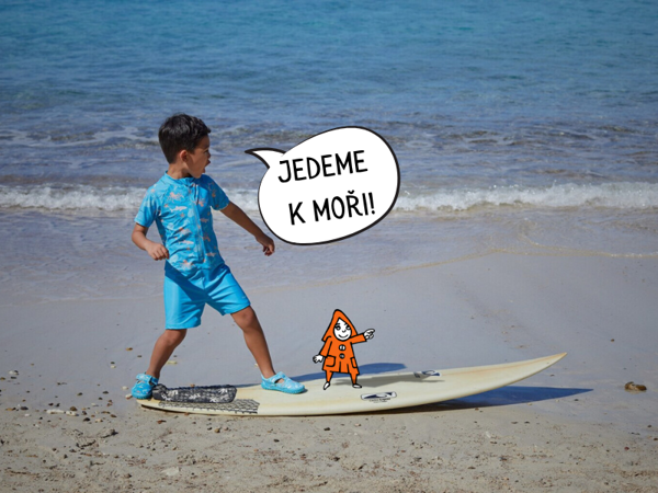 Jak se sbalit k moři s dětmi