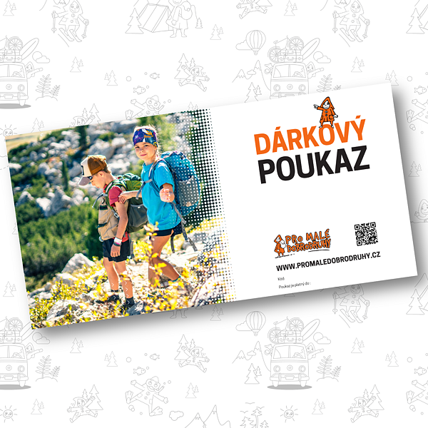 Dárkový poukaz Promaledobrodruhy.cz - děti