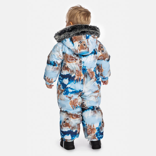 Dětská zimní kombinéza Huppa Ottis navy pattern 3