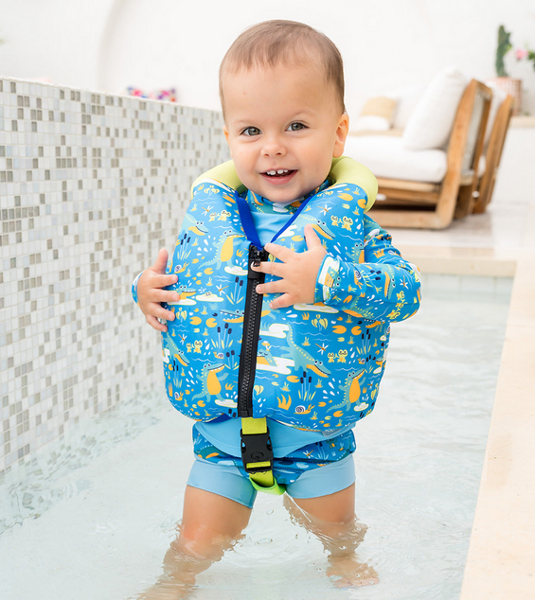 Dětská plovací vesta Splash About Early Years Swim Vest Croc Creek 2