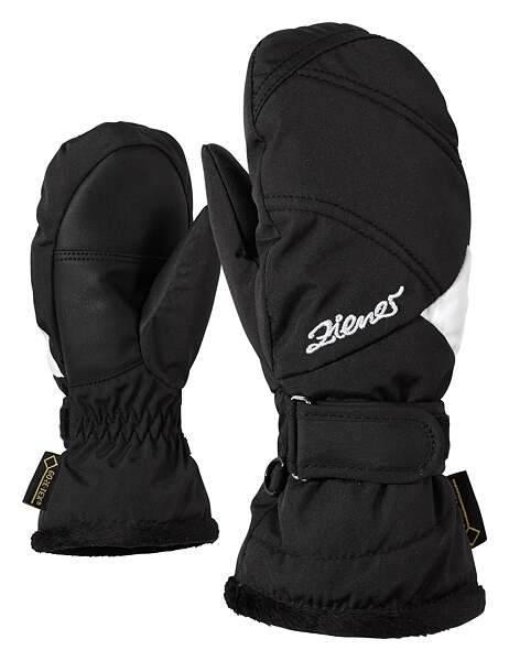 Dětské zimní rukavice Ziener Lia GTX black - palčáky