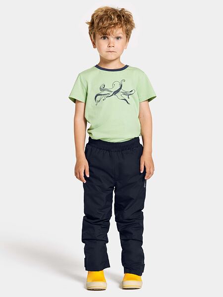 Dětské nepromokavé kalhoty Didriksons Avan navy - ROSTOUCÍ 7